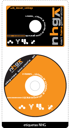 etiquetas para CD NHG