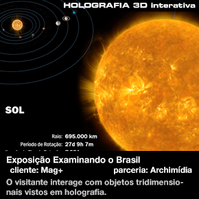 holografia 3d interativa